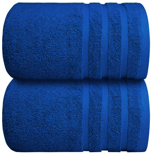 Vibrant color 600 GSM super bath sheets